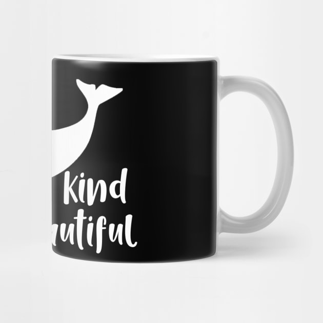 Narwhal Be Your Own Kind Of Beautiful Narwhal Gift by MisterMash